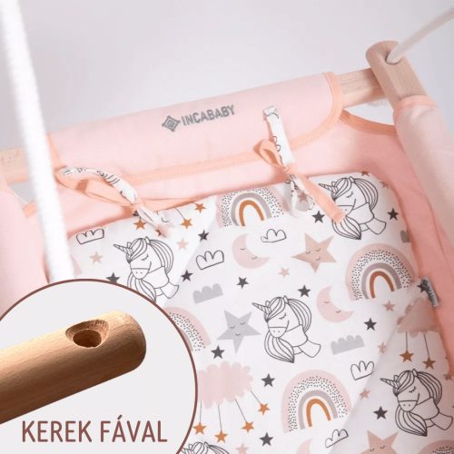 Incababy Babahinta Unicorn kerek fával RW