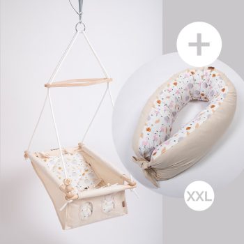 Babahinta + kismama párna + rugó + horog